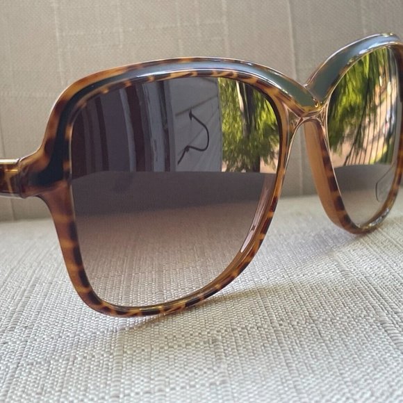 Jacquas Fath Sunglasses Brown Frame Women Eye Wear Shades JF008 Made in France main image 8